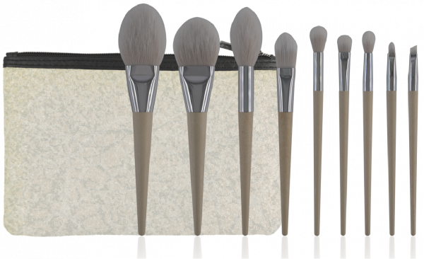 9PCS Eco-Friendly Makeup Brush