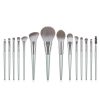 14PCS Silvery Makeup Brush Set