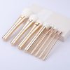 2221-2 8PCS Golden Metallic Makeup Brush Set