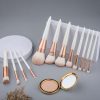 12PCS White Makeup Brush Set