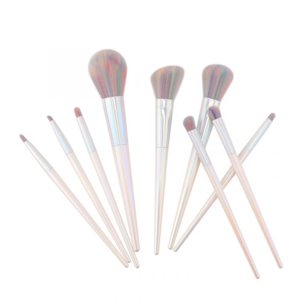 9PCS Colorful Makeup Brush Set