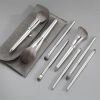 12PCS Silvery Makeup Brush Set