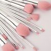 12PCS Metallic Finish Makeup Brush Set