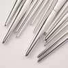 12PCS Metallic Finish Makeup Brush Set