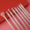 12PCS Metallic Finish Makeup Brush Set