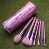7PCS Holographic Finish Makeup Brush Set