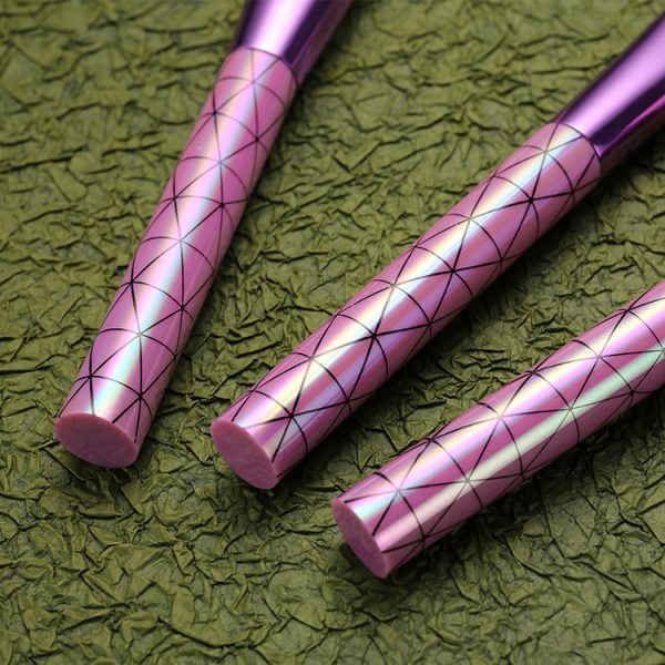 7PCS Holographic Finish Makeup Brush Set
