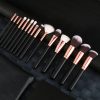 15PCS Classical Rose Gold Makeup Brush Set