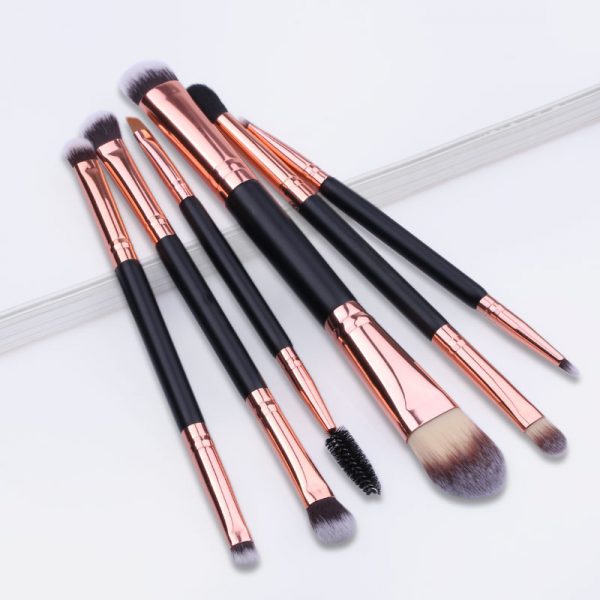 6PCS Duo-End Makeup Brush Set