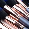 24PCS Deep Blue Professional Makeup Brush Set