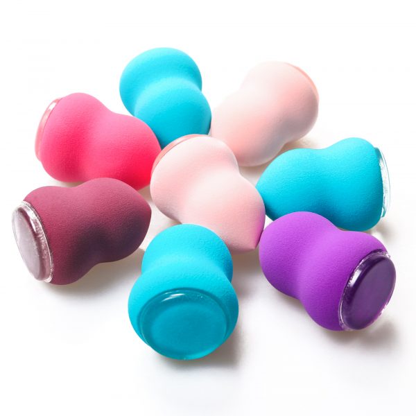 Blending sponge with silicone