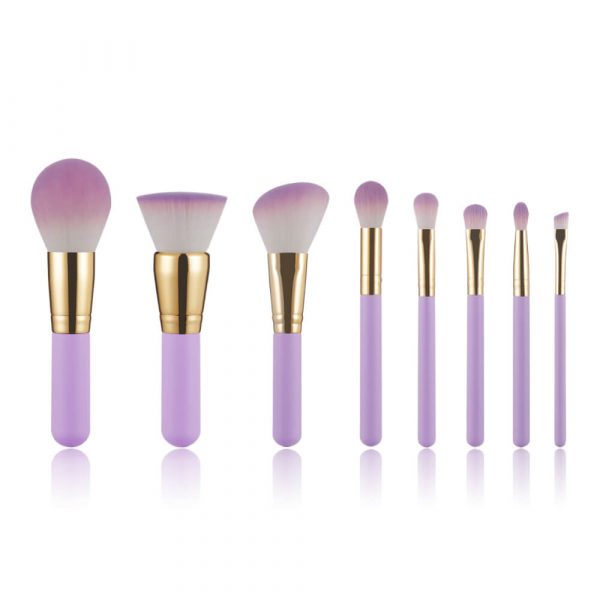 8Pcsminibrush 8PCS Mini Travel Makeup Brush Set