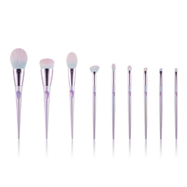 9PcsTaro milk 9PCS Taro milk Makeup Brush Set