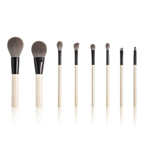 8PcsMilk 8PCS Milk Makeup Brush Set
