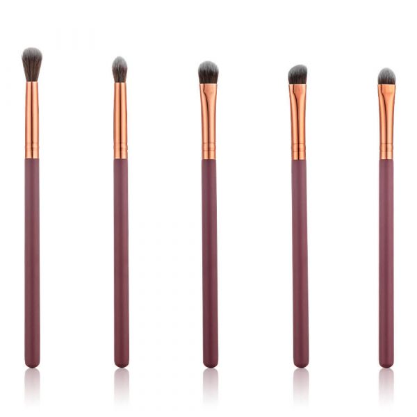 YMBS00611-02 10PCS Coffee Makeup Brush Set