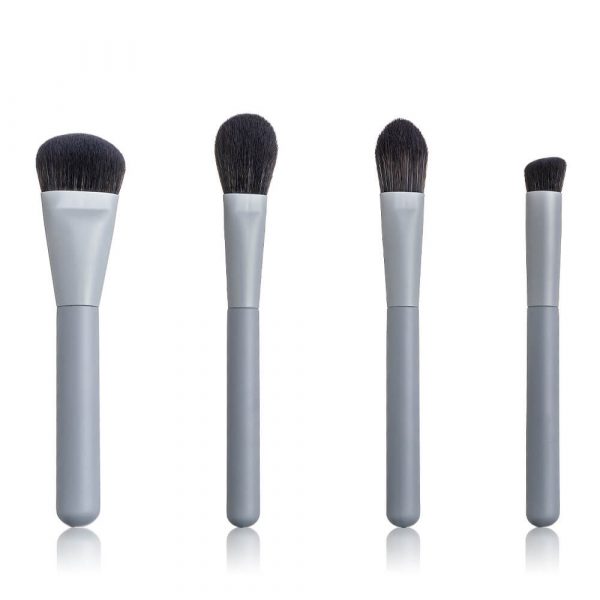 YMBS00612-02 15PCS Cool Gray Makeup Brush Set