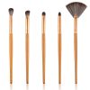 ymbs00495-3 9PCS Original Wooden Makeup Brush Set