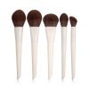 ymbs00699-01 12PCS Vegan Milk Gray Makeup Brush Set