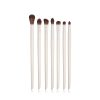 ymbs00699-02 12PCS Vegan Milk Gray Makeup Brush Set
