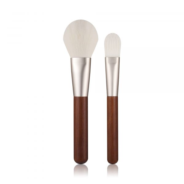 ymbs00733-01 5PCS Original Wooden Travel Makeup Brush Set