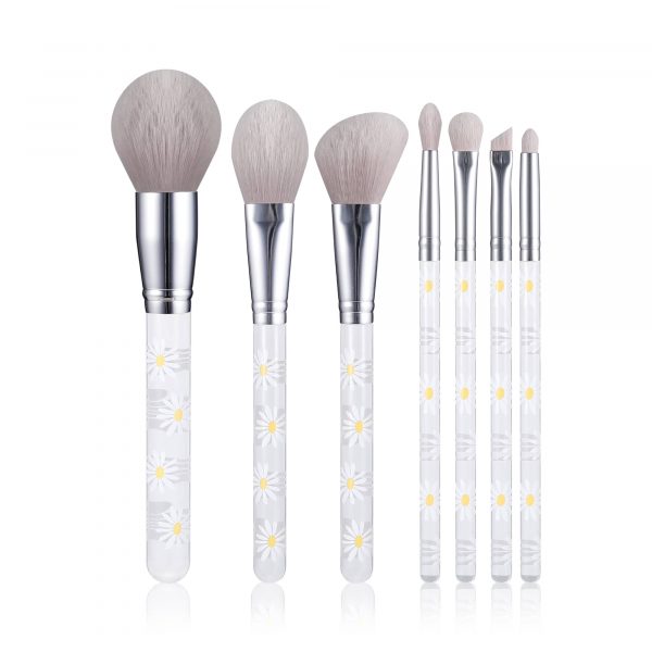 7PCS Daisy Travel Makeup Brush Set