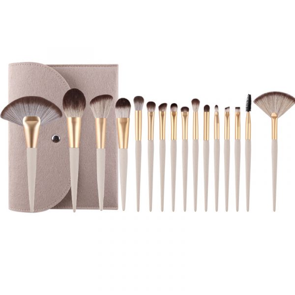 16PCS Morandi Gray Makeup Brush