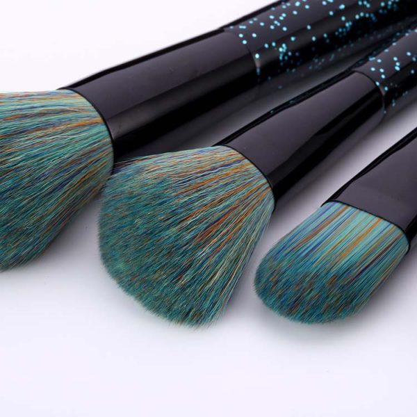 15PCS Black Star Makeup Brush Set