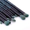 15PCS Black Star Makeup Brush Set