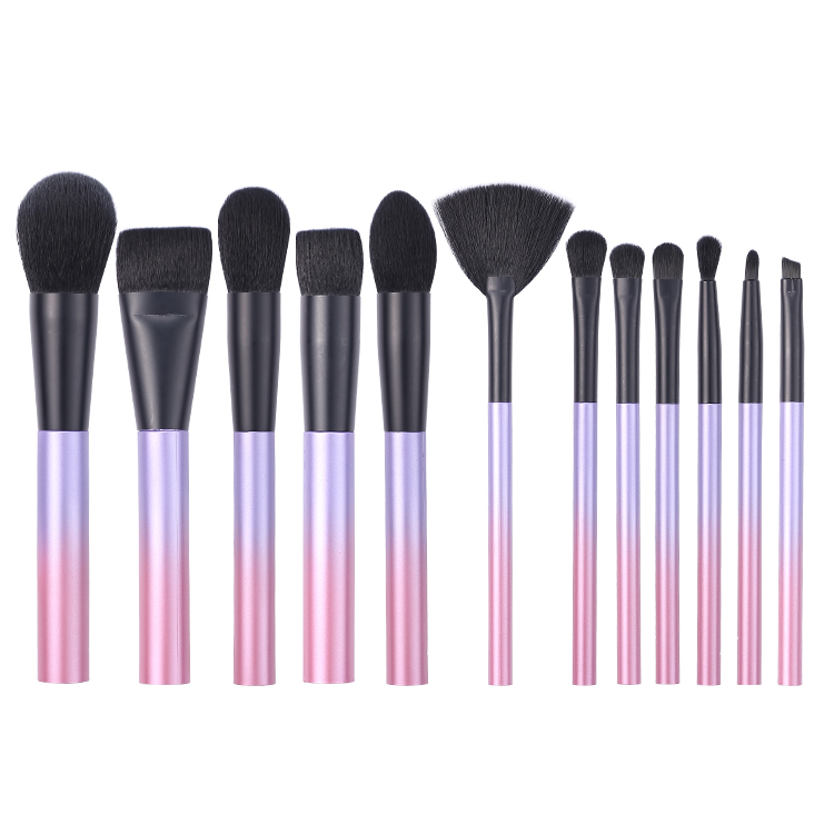 12PCS Gradient Dreamlike Makeup Brush Set