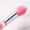 F9.5 9PCS Resin Flower Makeup Brush Set