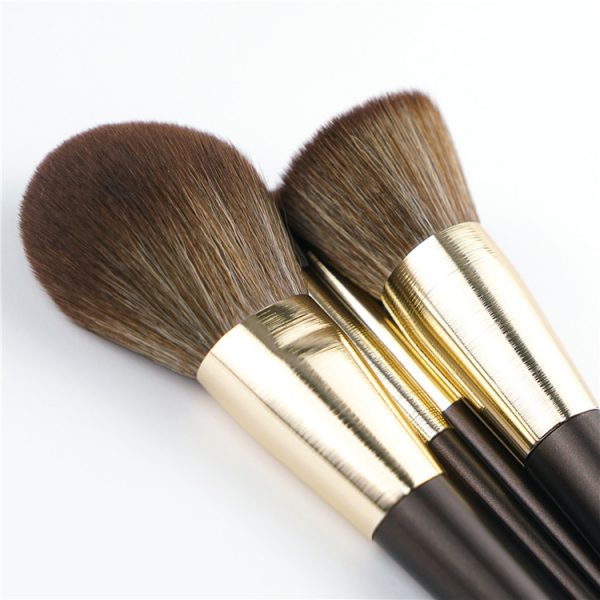 21PCS Professional Brown Makeup Brush Set