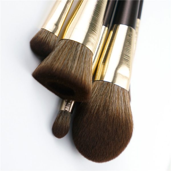 21PCS Professional Brown Makeup Brush Set